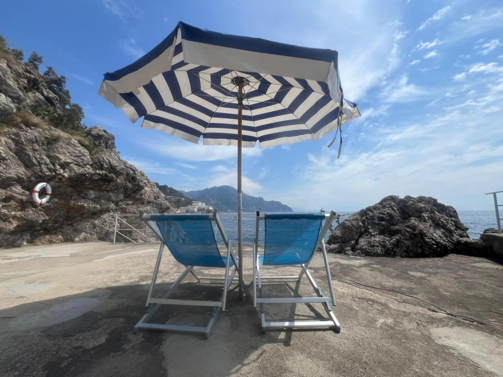 Appartamento Di Raphael Con Discesa Privata Al Mare Amalfi Exteriér fotografie